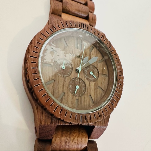 wewood watch natural wood in kappa nut color